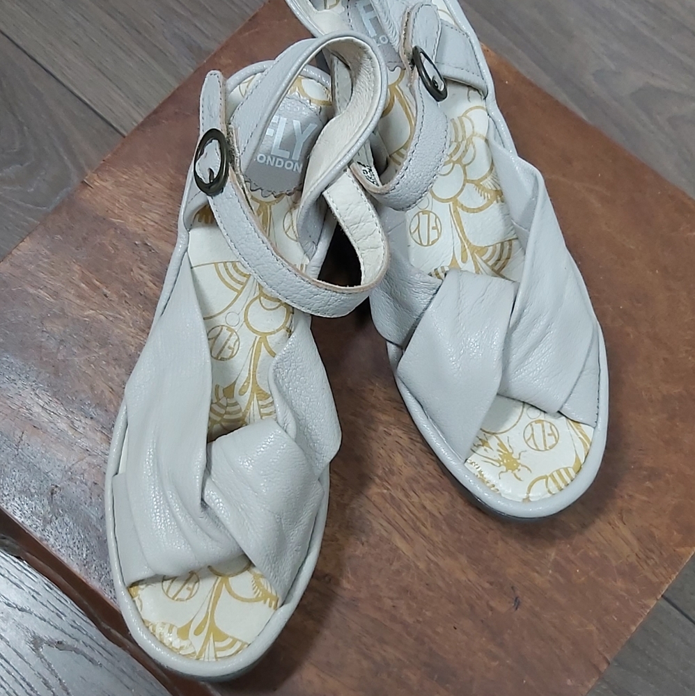 Fly London Yakin platform wedge sandals